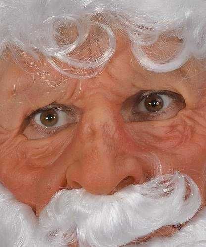 Procesjonalna maska lateksowa Gwiazdor Święty Mikołaj Dziadek Mróz