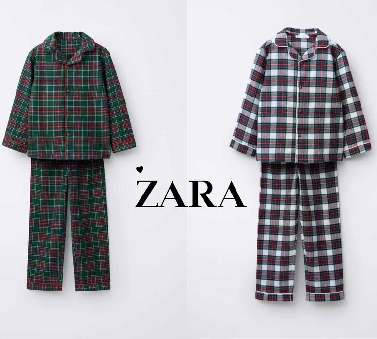 Детская фланелевая пижама Zara