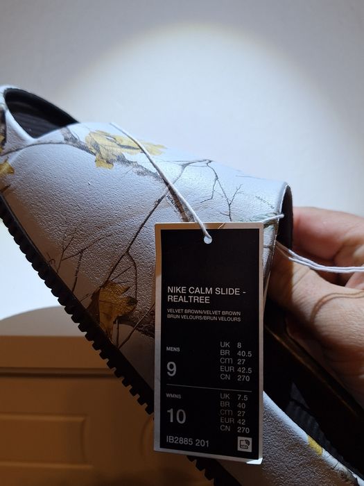 Тапки Nike Calm Slide Realtree, IB2885 205, US9 EU42.5 27CM.