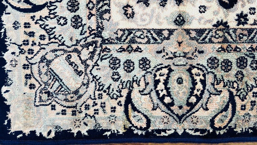 Piękny jedwabny dywan w stylu perskim 125 × 185 cm ponadczasowa elegencja