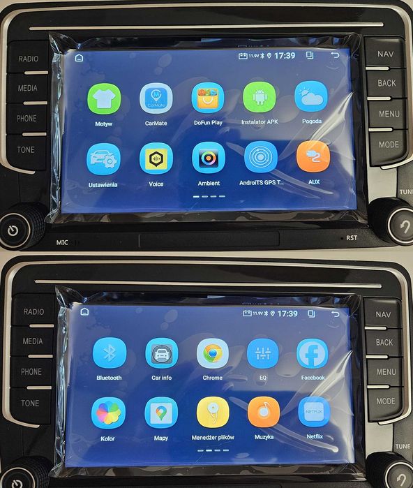 Radio Android do VW / Skoda / Seat – CarPlay, Android Auto | Kamera GRATIS!