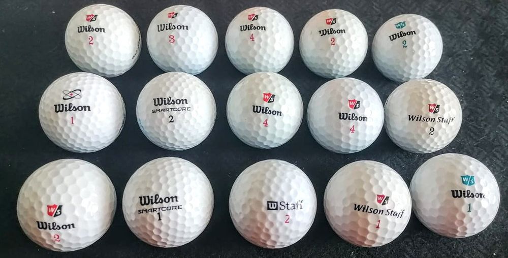 Bolas de golfe como novas