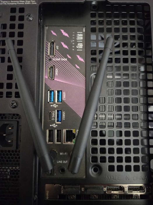 AM5 Ryzen 7 ddr5 32gb Komputer sff itx RTX 4060 Asus Win11