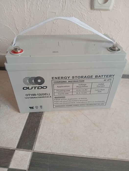 AGM батарея. Гелевая. Б.У.