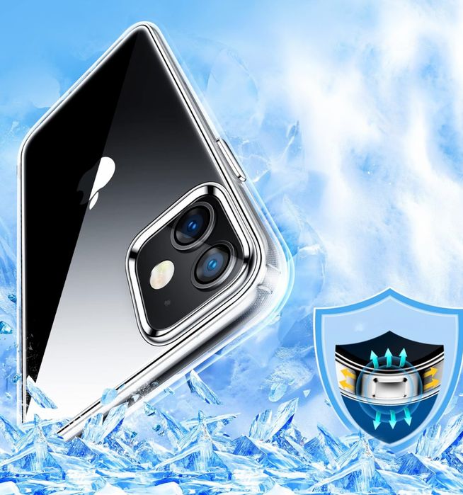 Etui Iphone 11 Przeźroczyste Obudowa Case Bezbarwna Clear Vakoo