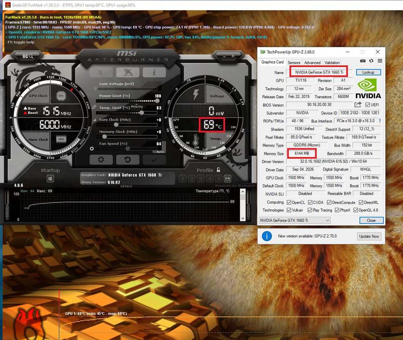 Ігровий ПК Ryzen 5 2600 GTX 1660 Ti 6GB 6|12 Ядер 16 DDR4 AM4 A320 SSD-240