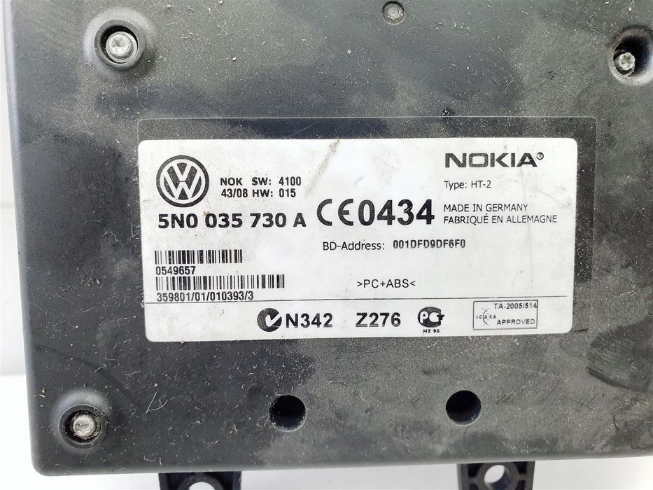 vw audi skoda seat moduł bluetooth 5n0035730a !!