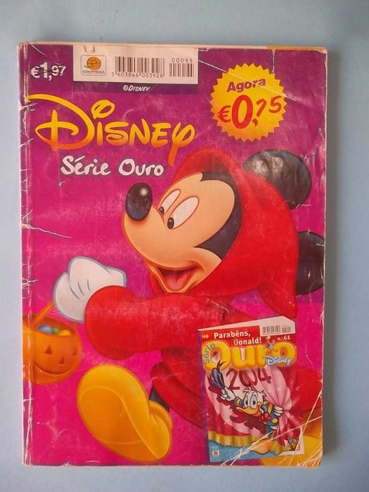 Série Ouro - Edimpresa - lote de revistas BD