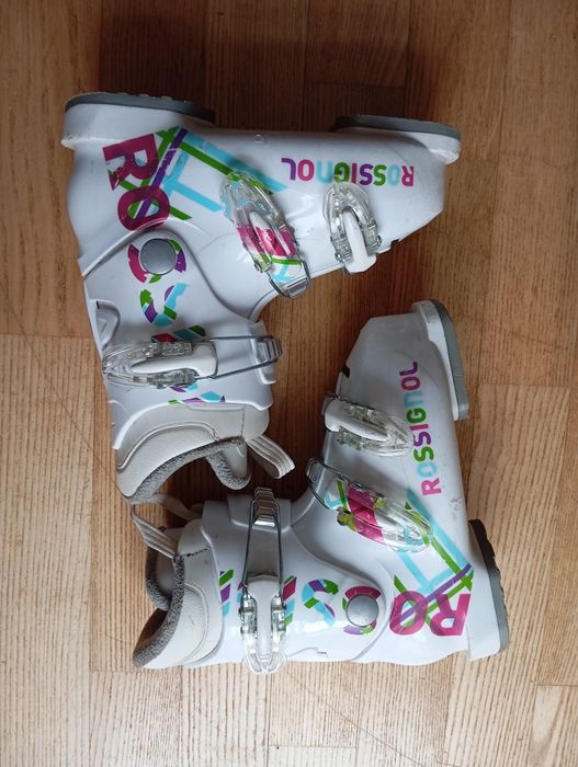 Dziewczęce buty narciarskie Rossignol junior rozmiar ok. 32 – wkładka