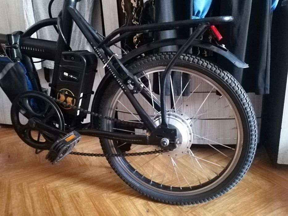 Sprzedam Rower Składany koła 20' Elektryk silnik 250w bateria 6ah