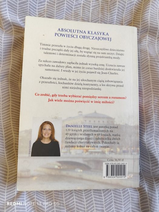 Książka Danielle Steel - od pierwszego wejrzenia