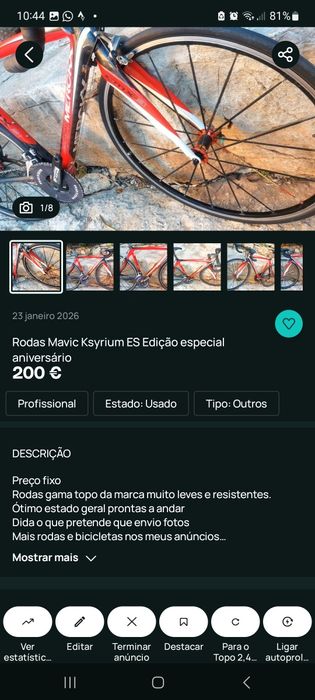 Acessórios para bicicletas oportunidades