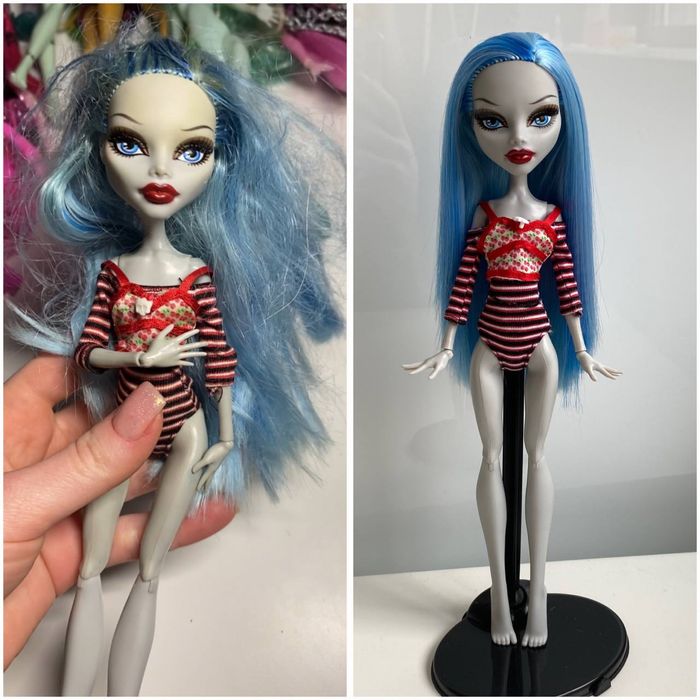 Реставрація ляльок Монстер хай, Евер афтер хай, ремонт, відновлення