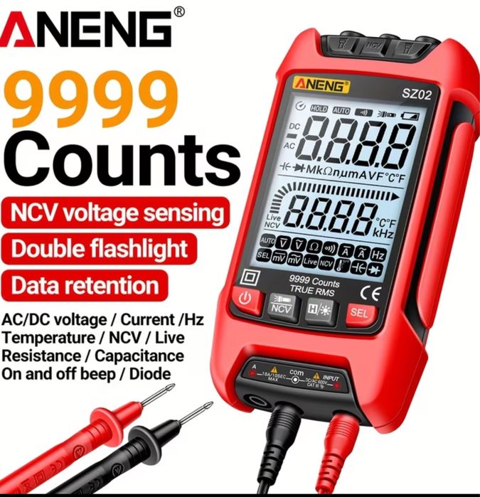 Умный цифровой мультиметр ANENG SZ02