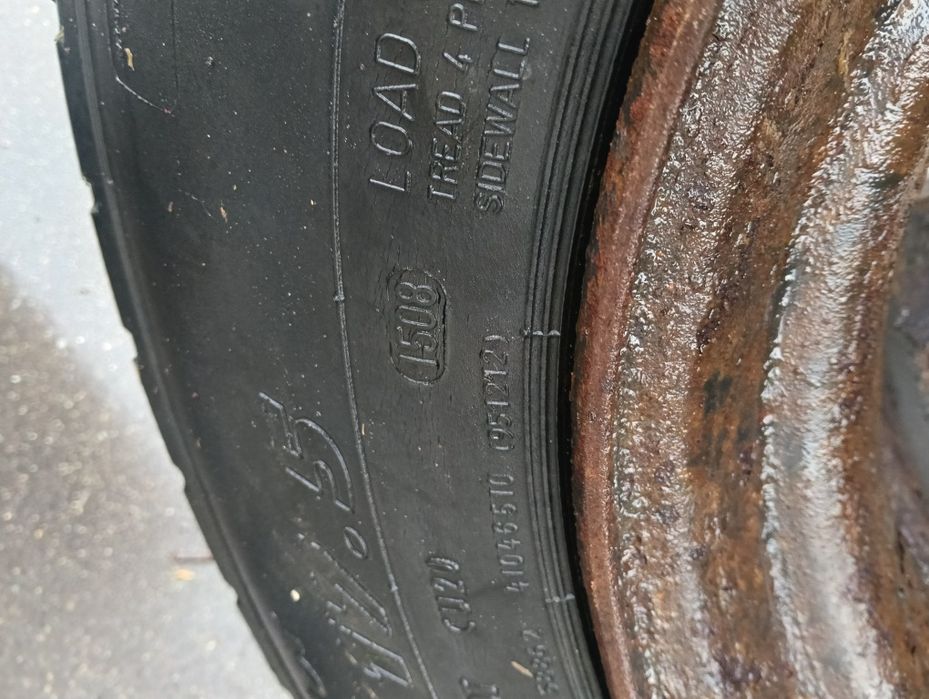 2 x koło Man R17.5 225/75