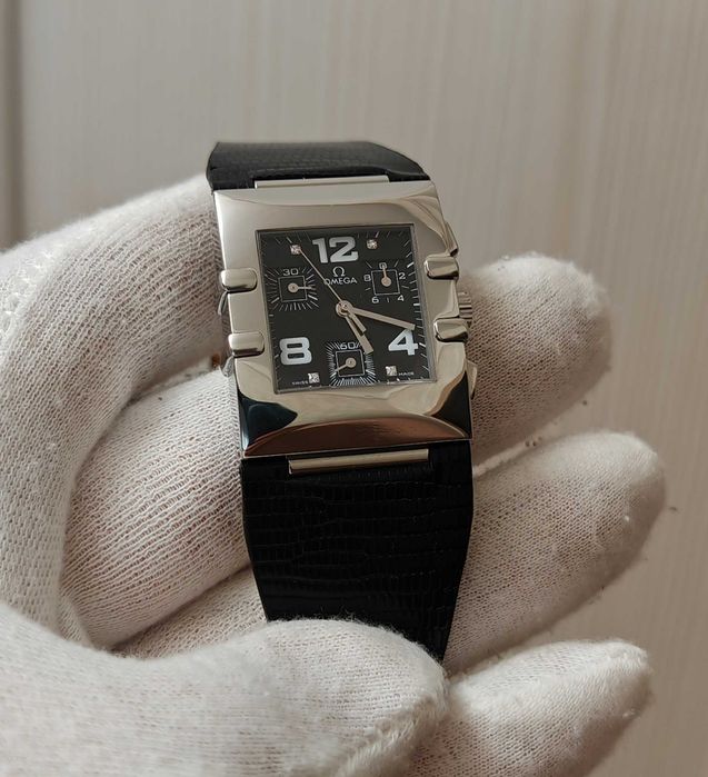 Жіночий годинник Omega Constellation Quadra Diamond 1841.55.11 Swiss