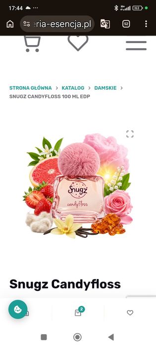 Candy floss Snugz (Al Absar), perfumy arabskie, NOWOŚĆ 2026 r., ok. 97/100 ml, psiki testowe + gratis