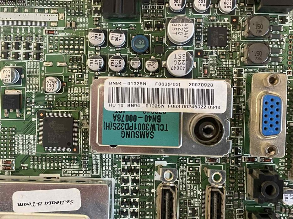Деталі Телевізора Samsung LE32R82BX, на деталі
