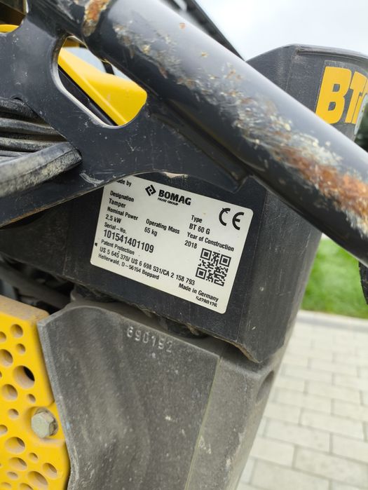 Skoczek Bomag BT 60G