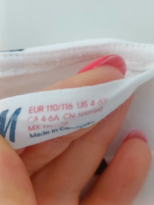 Letnia sukienka H&M 110/116