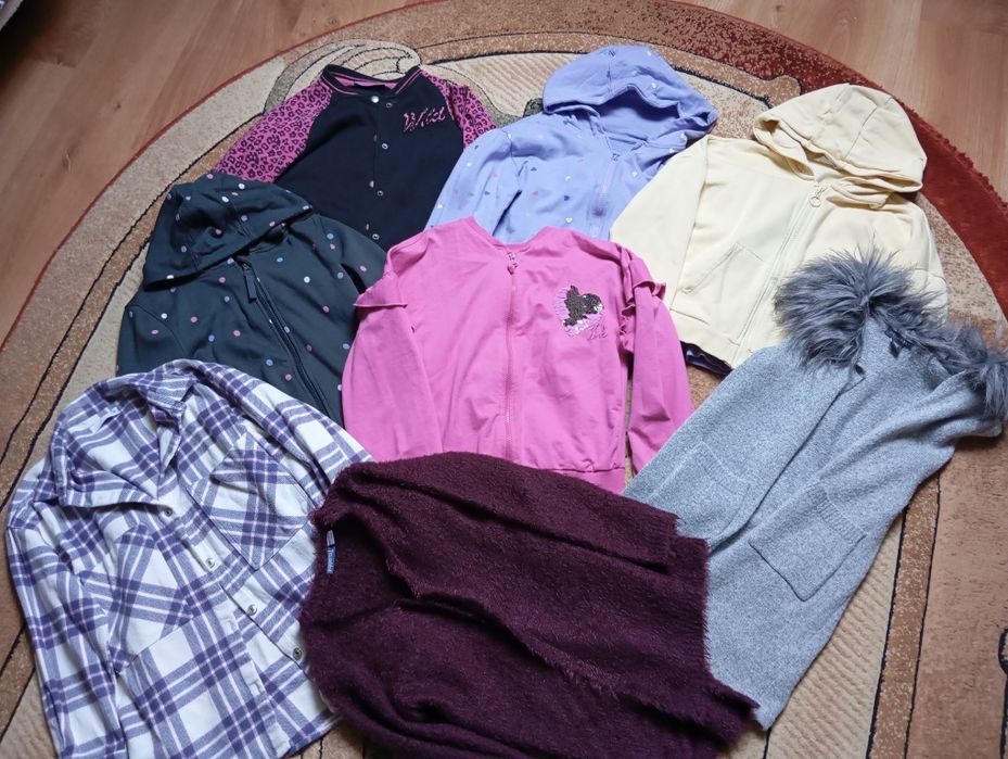 Mega paka dziewczynka 134-140