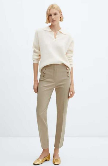 Брюки бежеві Mango