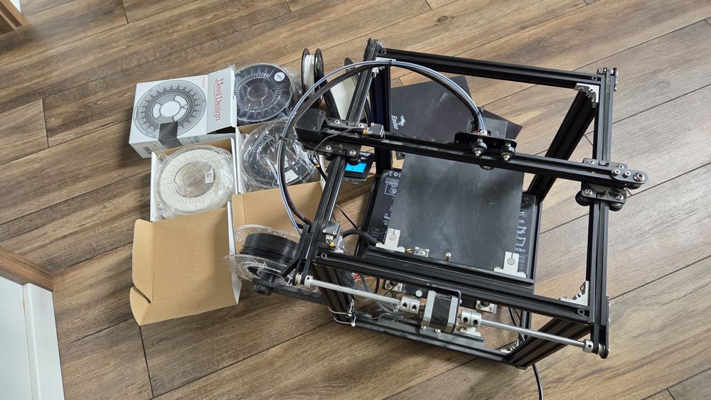 Drukarka 3D Creality Ender 5 plus filamenty