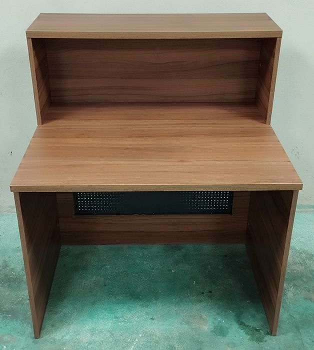 Nowa lada recepcyjna / sklepowa z nadstawką i kontenerkiem – solidna!