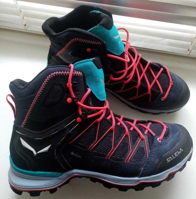 Трекінгові черевики salewa trainer lite mid gtx gore-tex (оригінал)