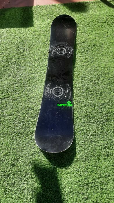 Prancha Snowboard + suporte pés + saco