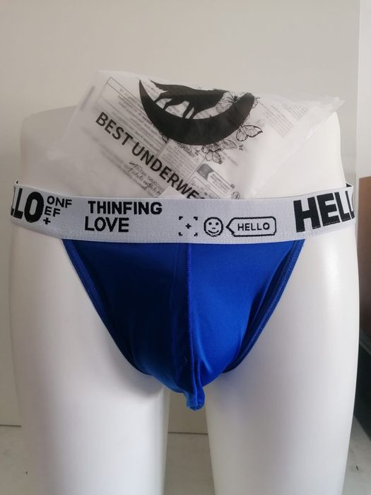Jockstraps azuis novos xxl