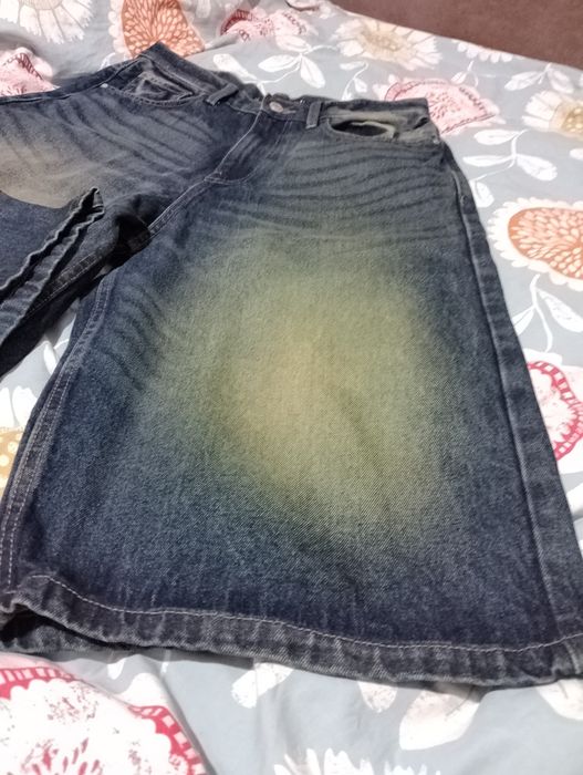 Шорты темно синие Baggy Jorts из New Yorker