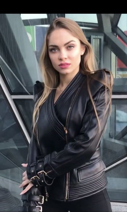 BALMAIN. Жіноча шкіряна брендова куртка. Супер краса. Нова!