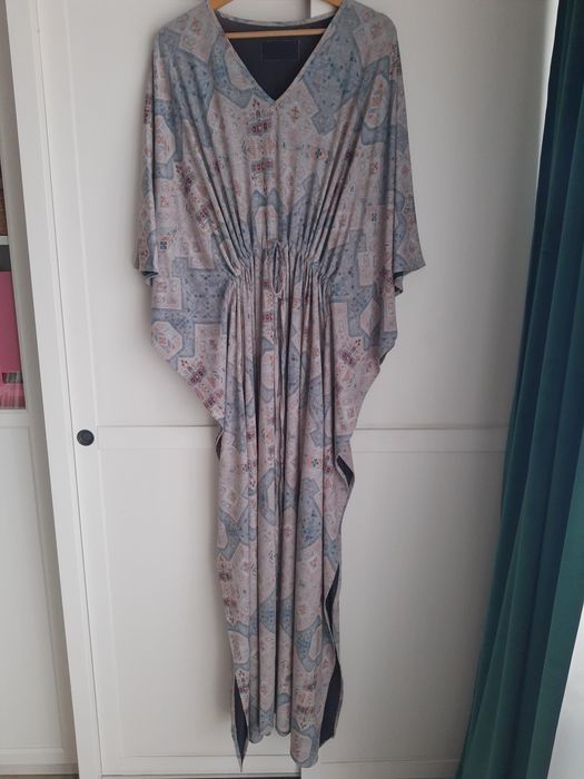 Sukienka w etniczne wzory - Agi Jensen Design, sukienka boho, ciążowa