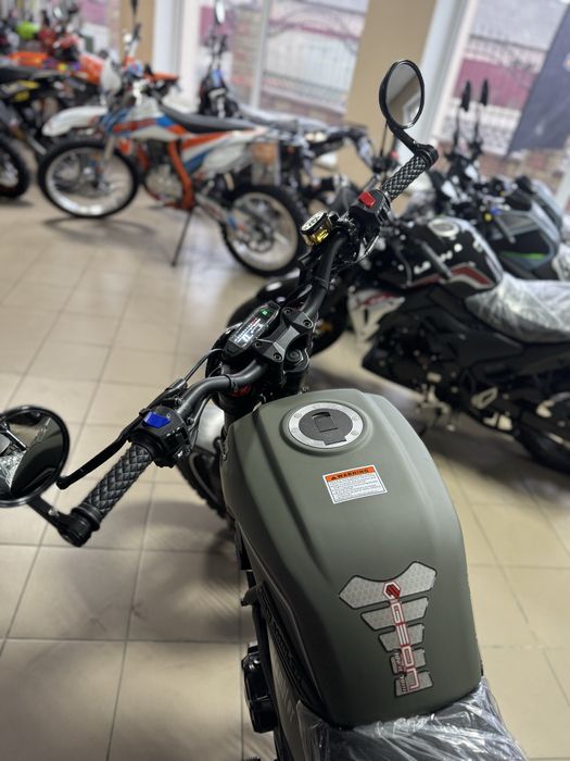 Мотоцикл GEON Scrambler, 250cc. Доставка.