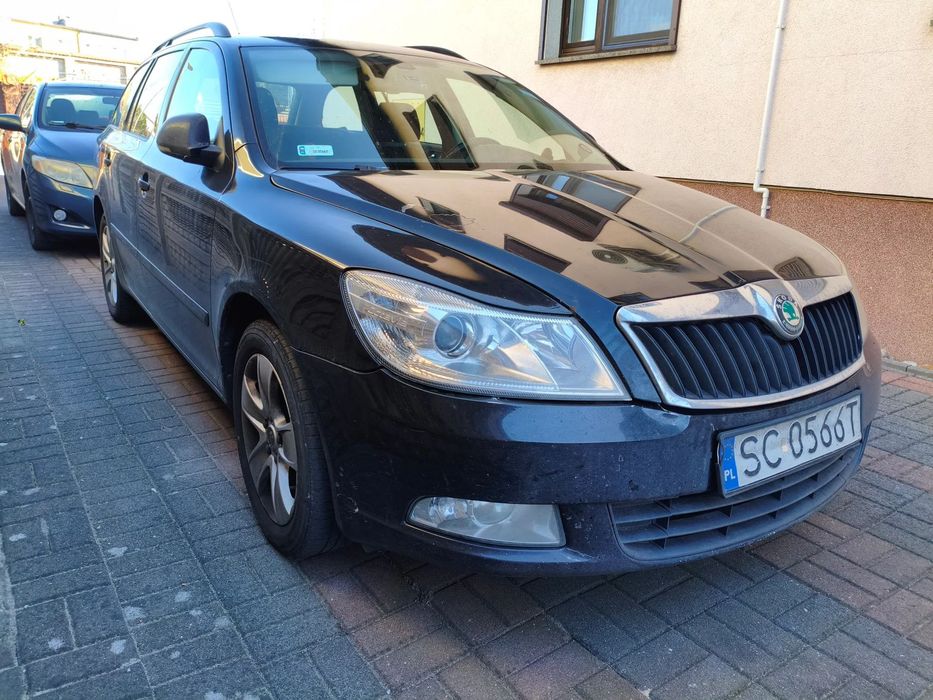 Skoda Octavia II FL Elegance Kombi po lifcie, bogate wyposażenie, Common Rail CR