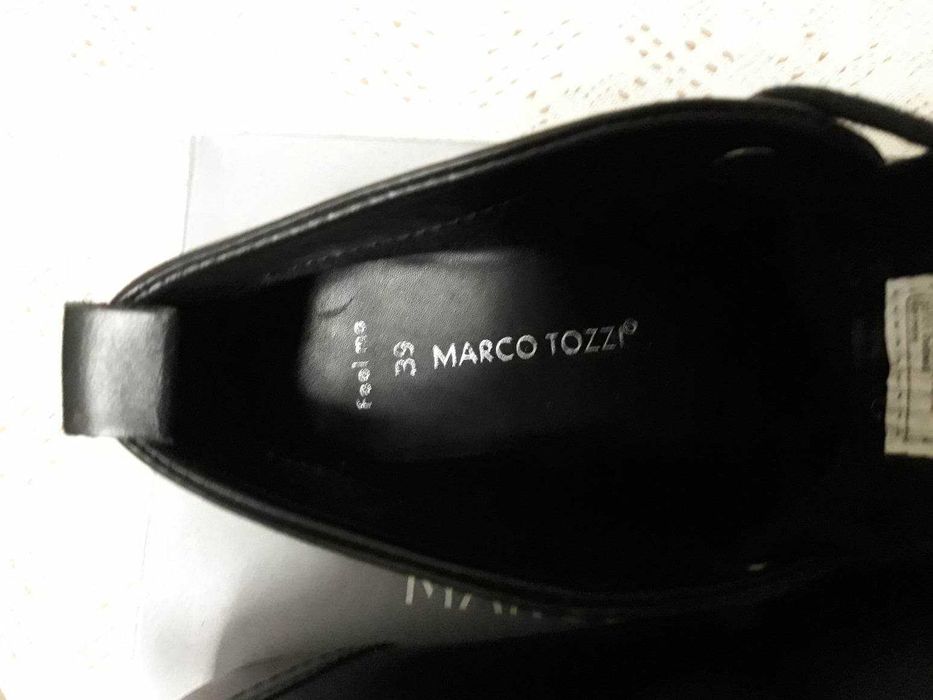 Botki czarne Marco Tozzi rozm 39