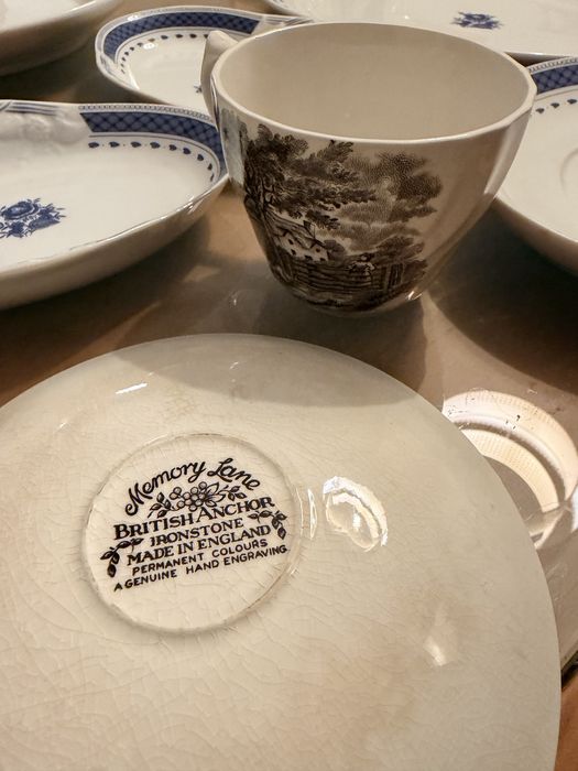Duo Chávena British Anchor - Peça de Exposição