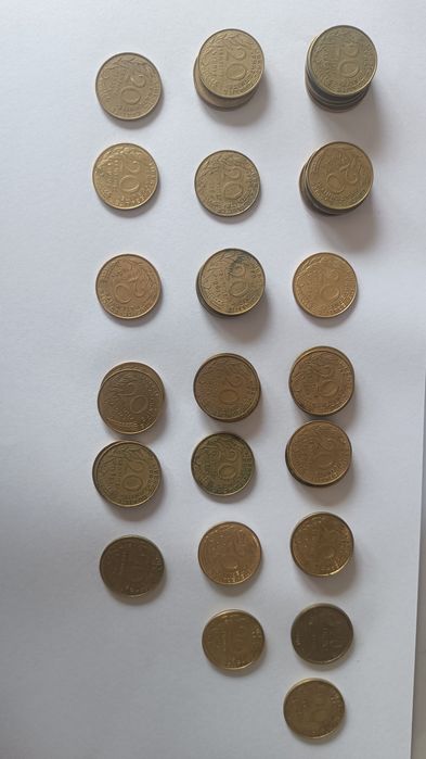 Vendo moedas de coleção