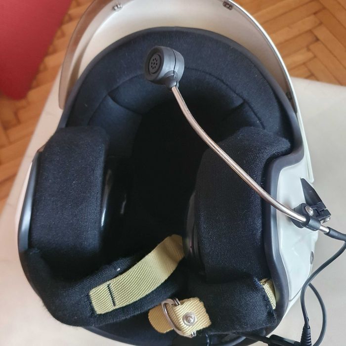 Kask z intercomem wrc motosport