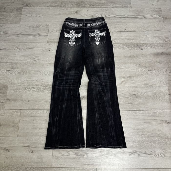 Джинсы affliction y2k клеш flared bootcut true religion
