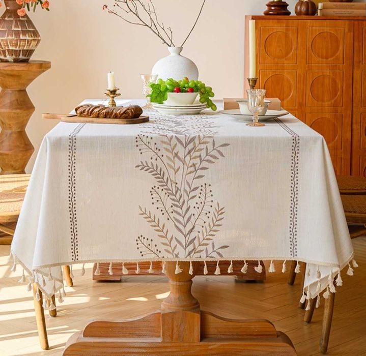Скатертина "Дика папороть" 140*180/220см