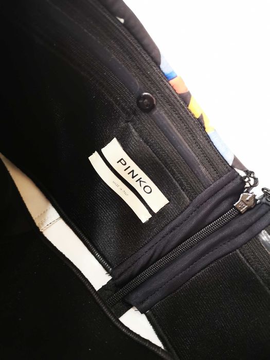 Piankowa sukienka Pinko