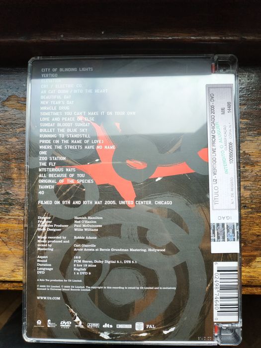 U2 Vertigo DVD live 2005