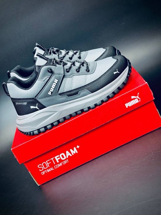 Трекинговые кросовки Puma/кроссовки пума мембрана/пума мужские кожаные