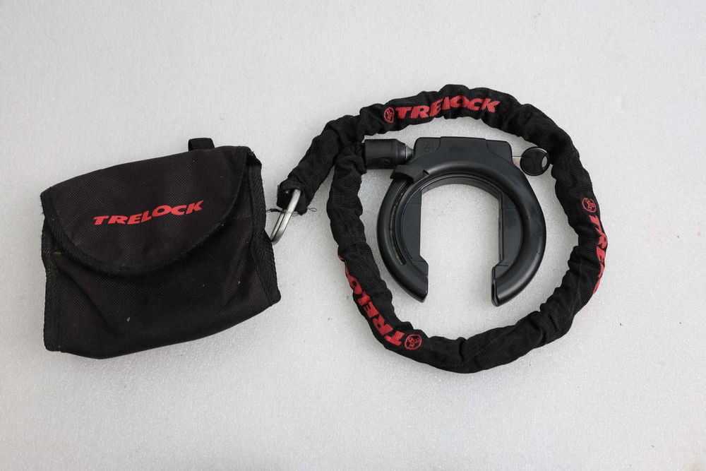 Blokada tylnego koła Trelock RS-453, blokada z łańcuchem Trelock