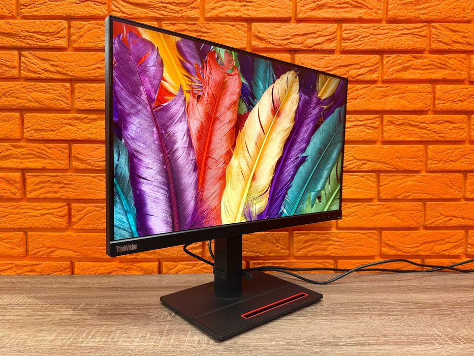Монітор 23.8" Lenovo ThinkVision P24h-20/ 2560x1440 (2K QHD) IPS/ Type-C до 75ВТ, RJ-45 LAN/ Гарантія 1 рік