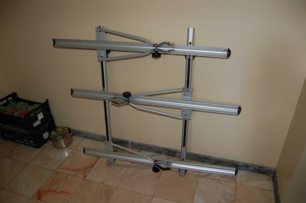 Barras Transversais para automovel para 3 bicicletas