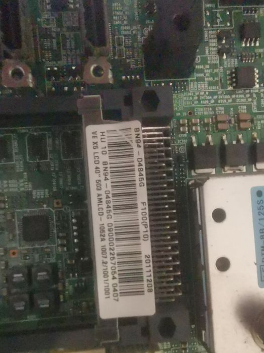 Placa tv LCD Samsung 40 polegadas.