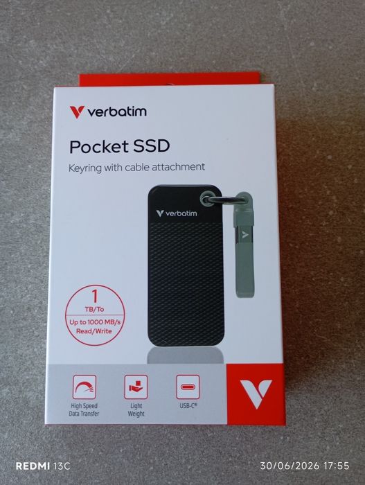 Pocket SSD 1TB verbatim